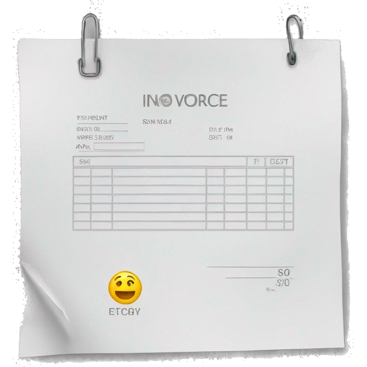 invoice emoji