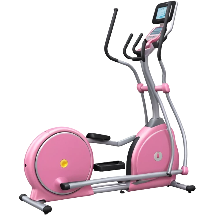 pink Elliptical machine  emoji