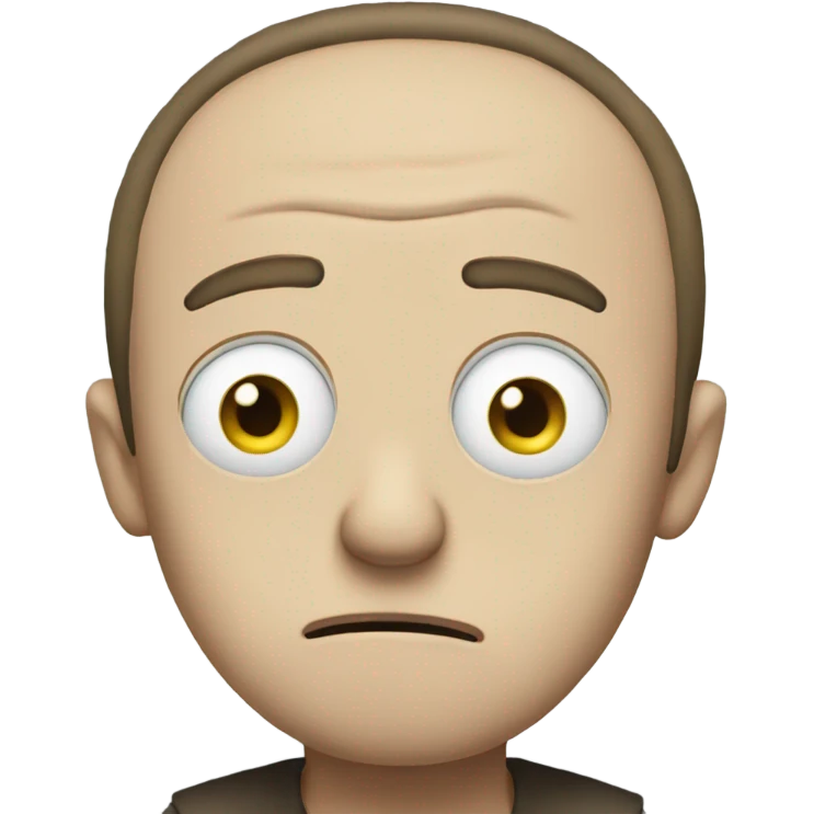 Sad Morty  emoji