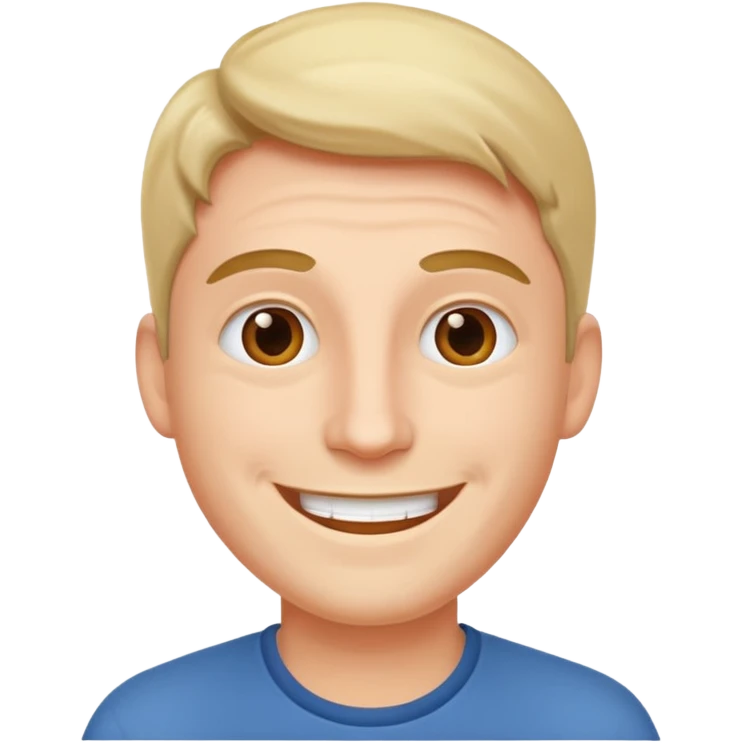 happy man emoji | AI Emoji Generator