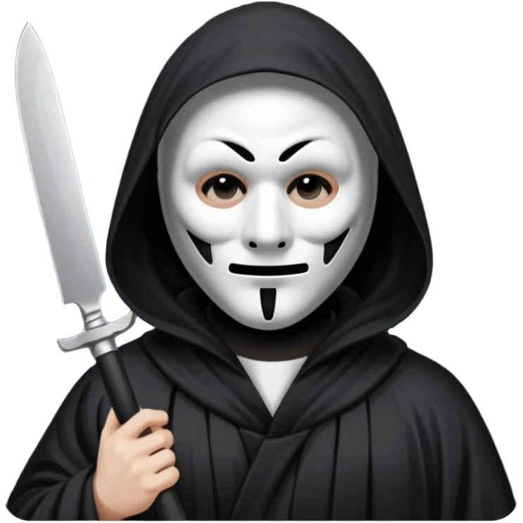 Ghostface from scream  emoji