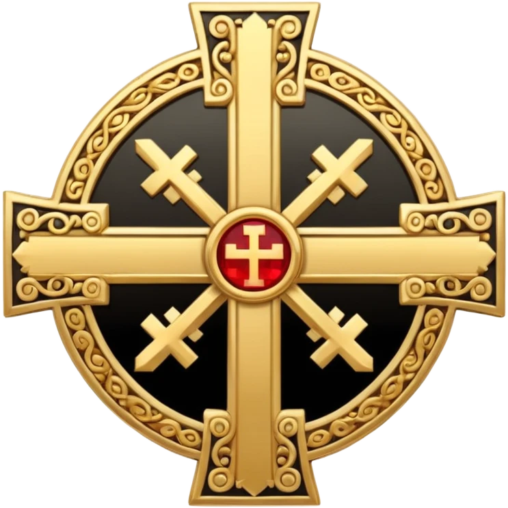 Jerusalem cross emoji