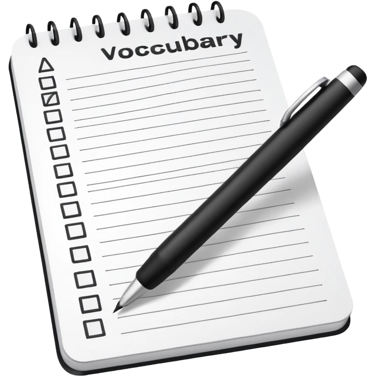 VOCABULARY  emoji