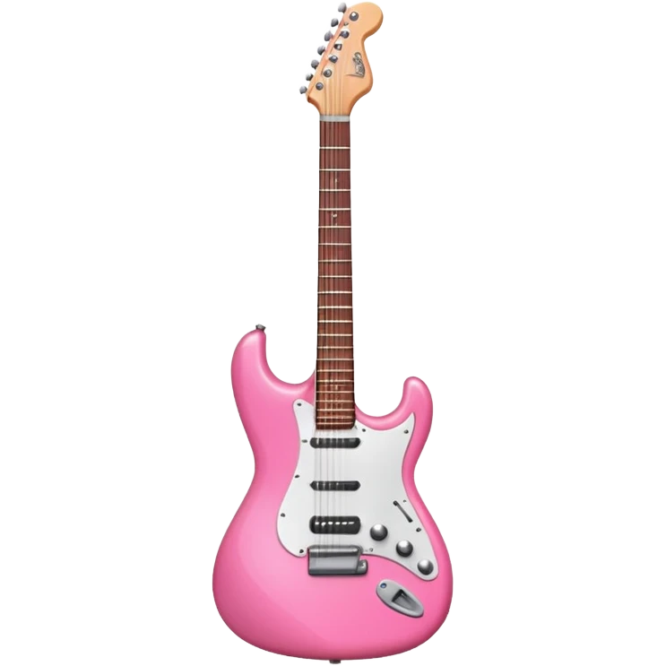  Guitar electric pink  emoji