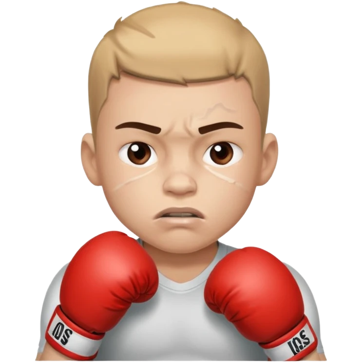 young boy professional boxer knocked out cold emoji