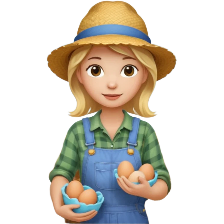 farmer Girl collect eggs



 emoji