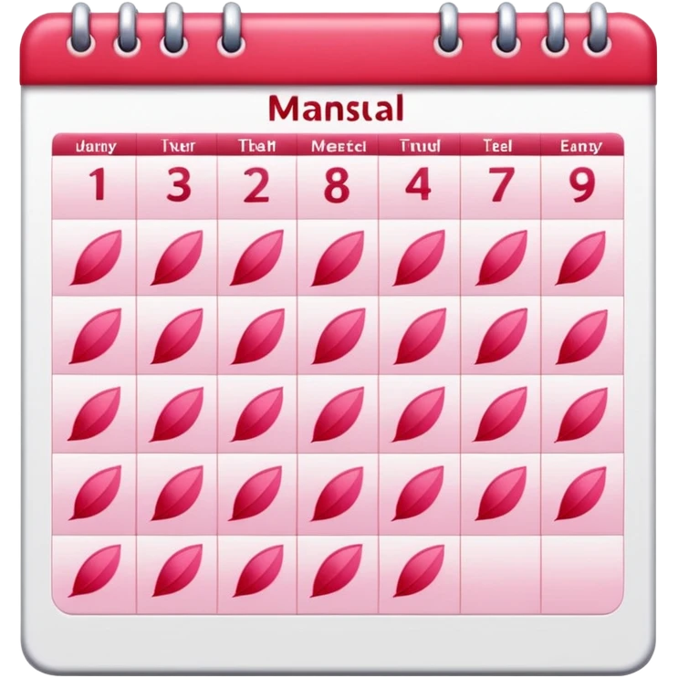 menstrual cycle emoji