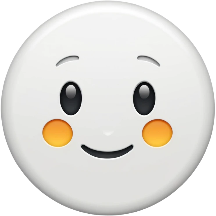 white circle emoji