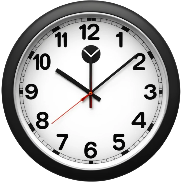 wall clock emoji