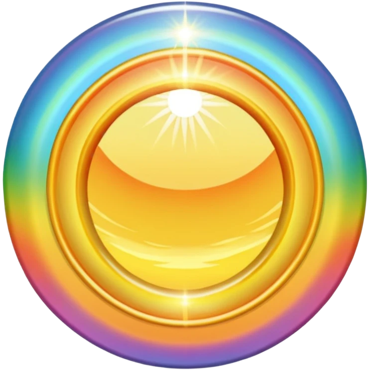 Sun Halo emoji