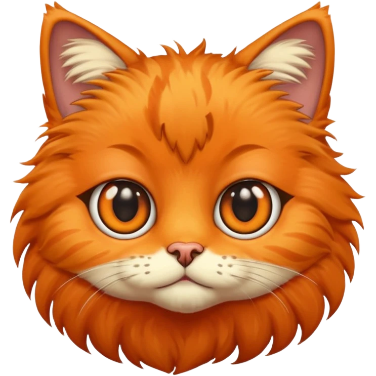 big eye cat emoji