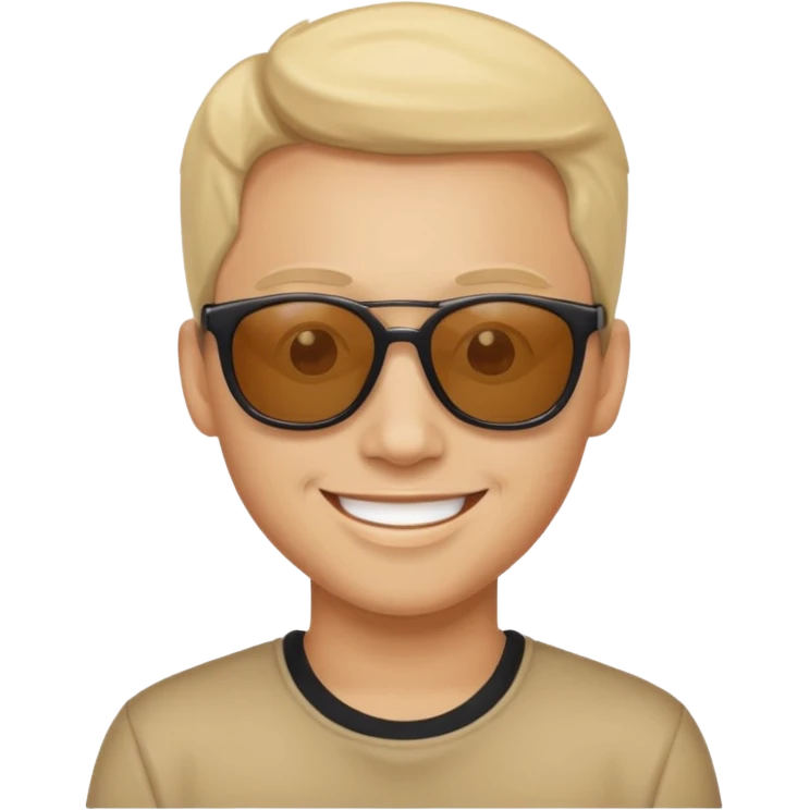 sunglasses smile with sig emoji