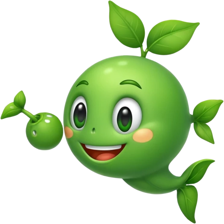 Peashooter emoji