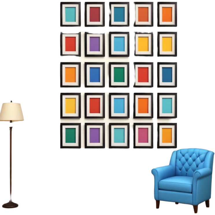 wall with art emoji