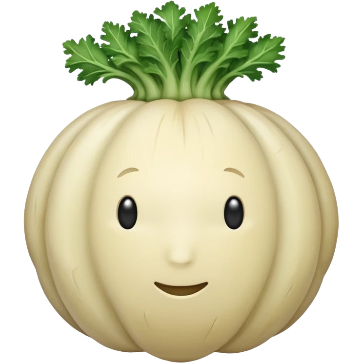 celeriac without green part emoji