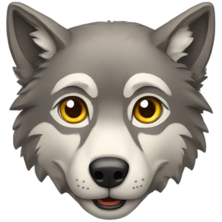 Wolf emoji