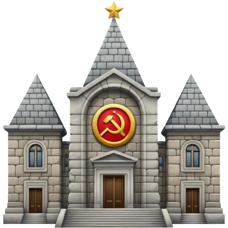 building of the USSR Foundation emoji
