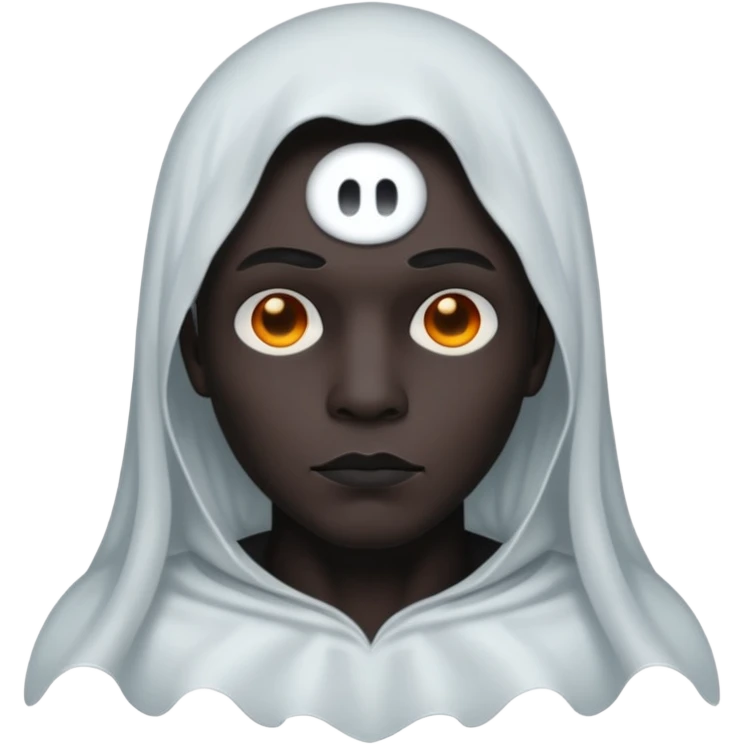Gothic style GHOST male, black emoji