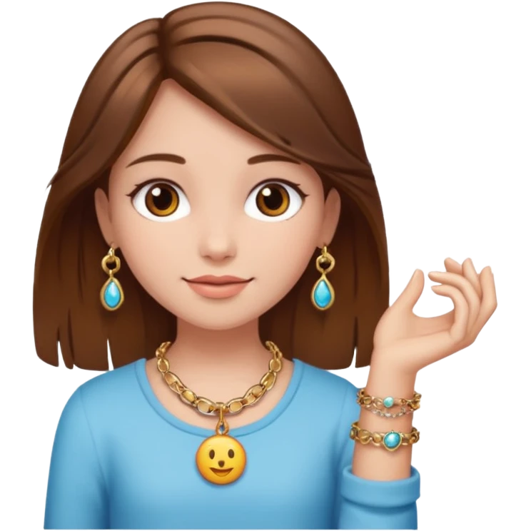 Charm Bracelet Girl emoji
