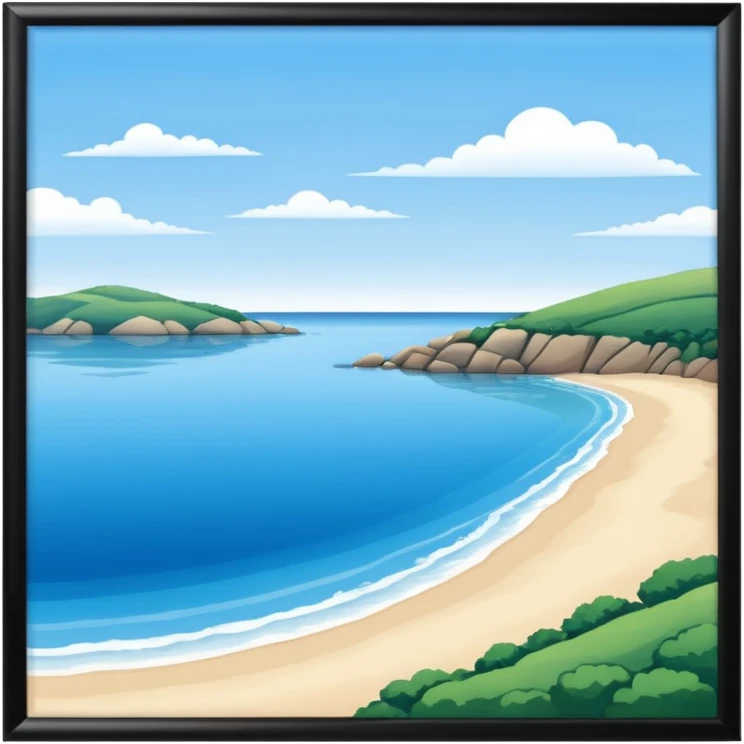 sea view emoji