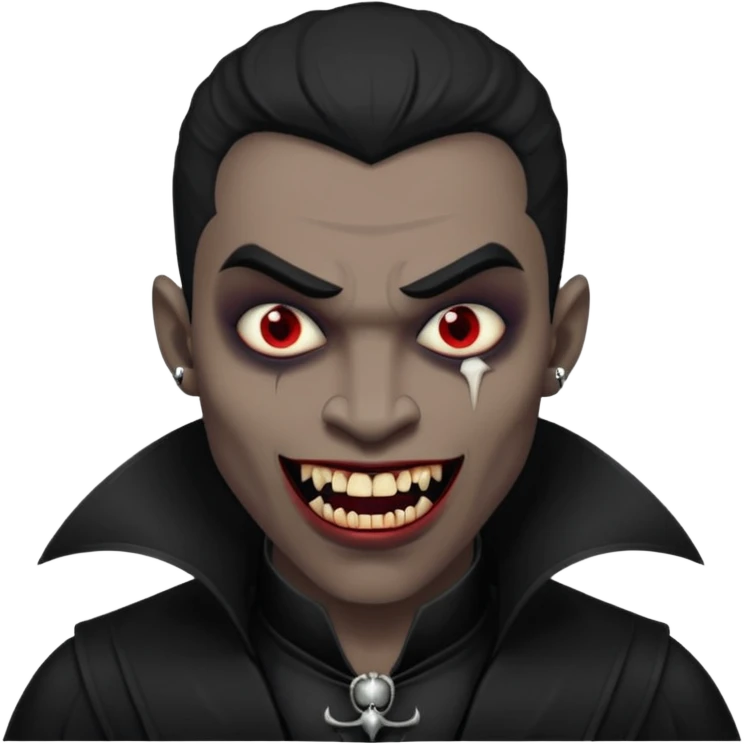 black men Vampires emoji