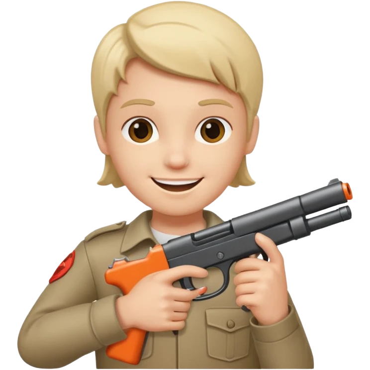🥹🔫 emoji