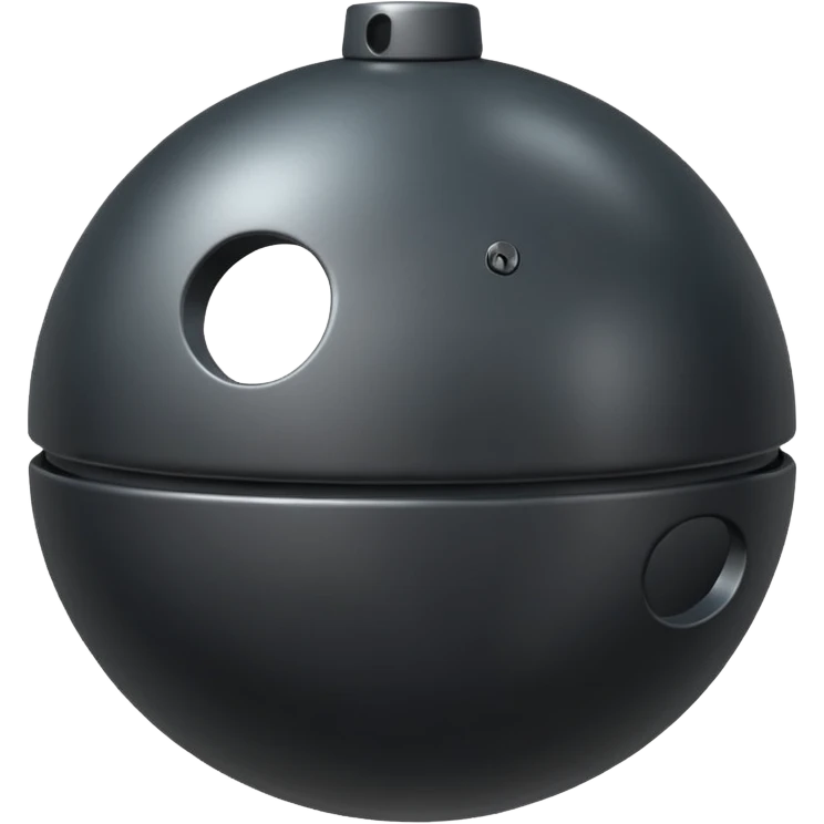 bomb circle emoji
