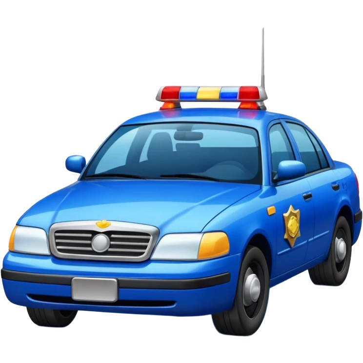police car emoji