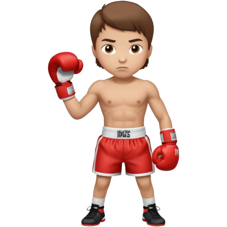 young boy professional boxer emoji