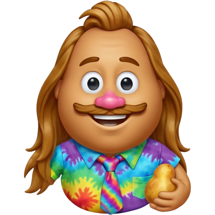 hippie potato head emoji