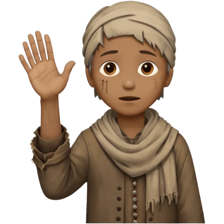 Begging emoji