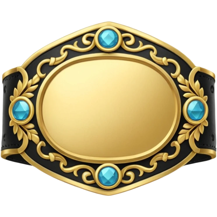 Champion Belt emoji