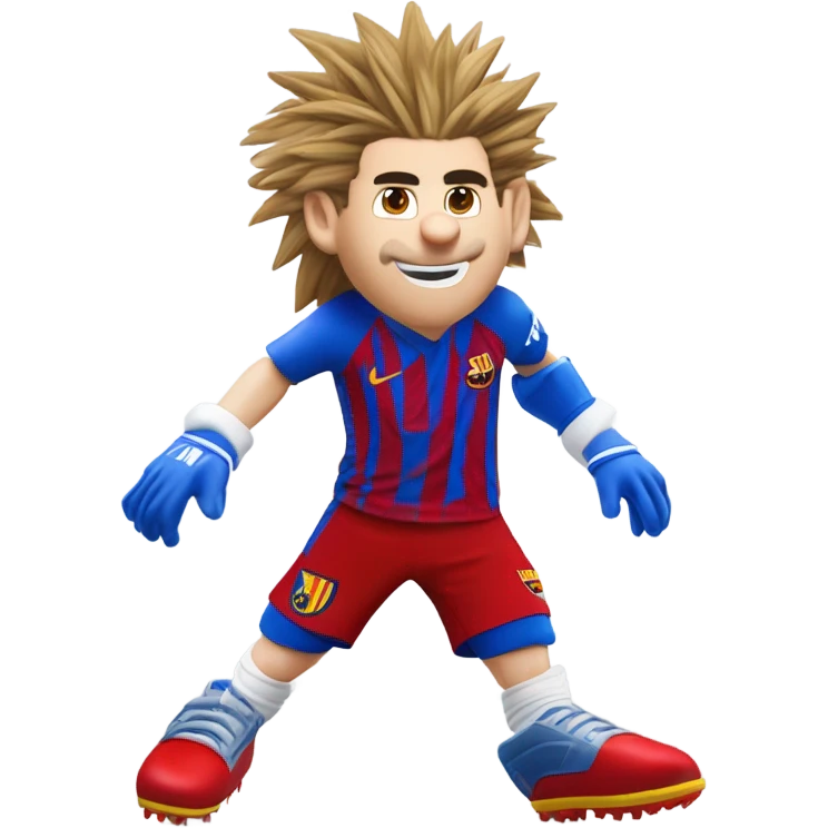 lionel messi as sonic emoji