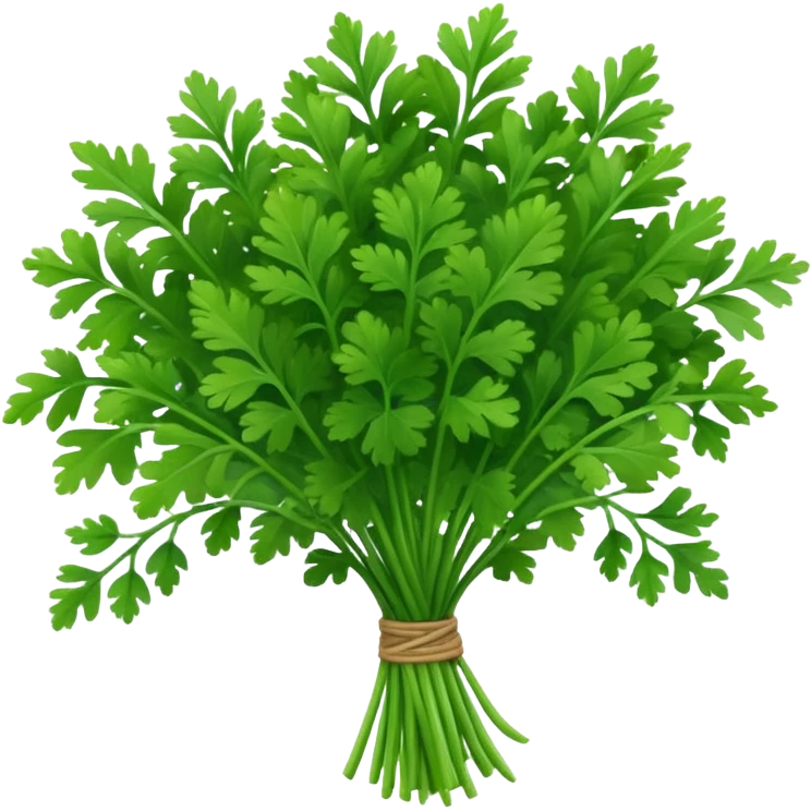 coriander bunch emoji