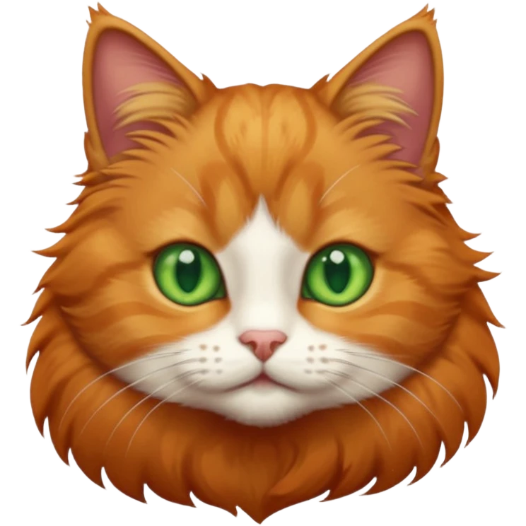 A cute cat emoji