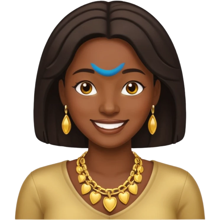 Black lady emoji