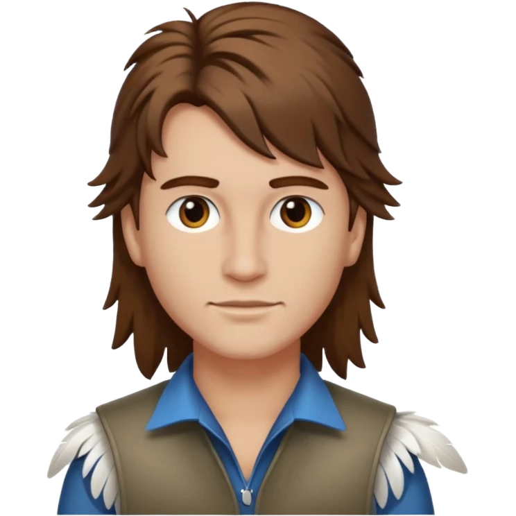 Mullet emoji