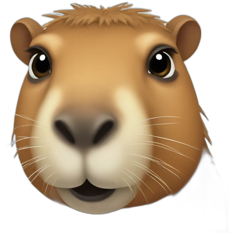 Capybara emoji