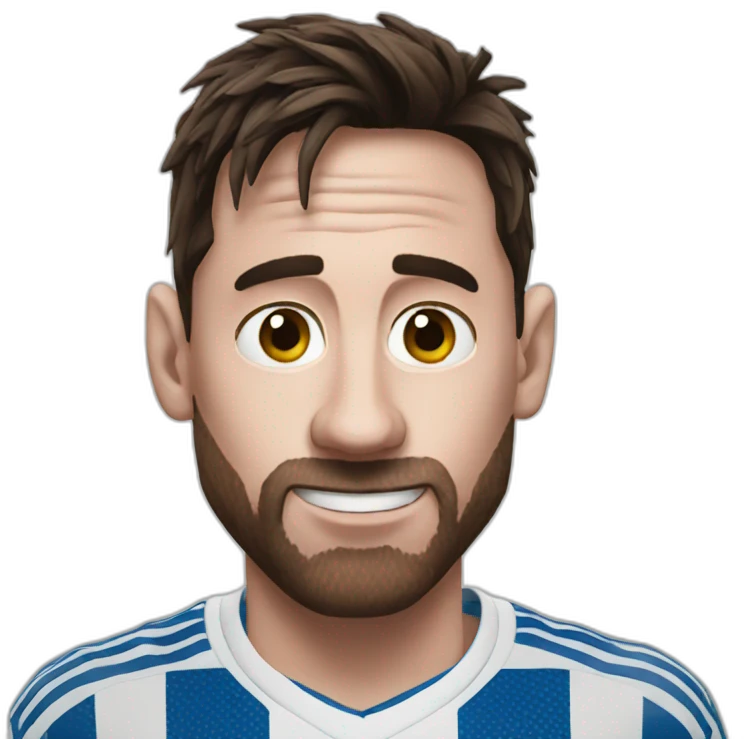 Messi poop emoji