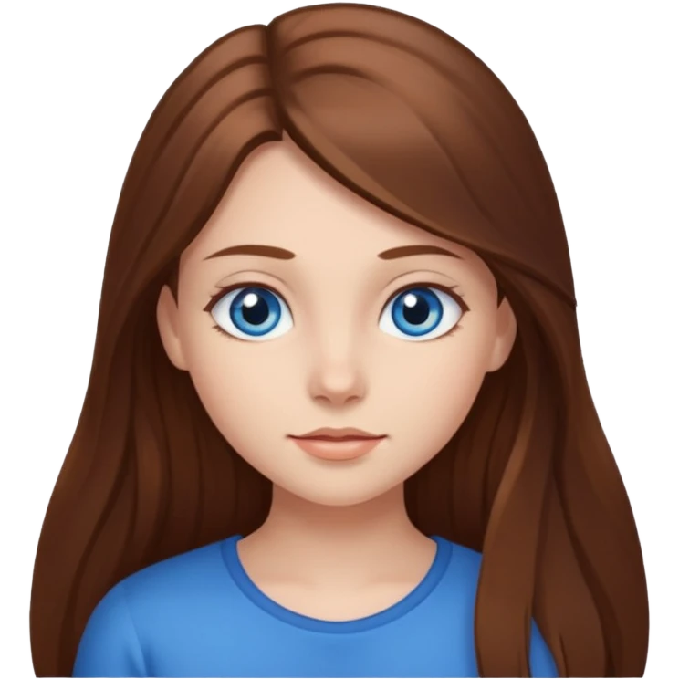 Kız karakter emoji