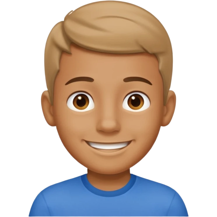 Boy saying 67 emoji