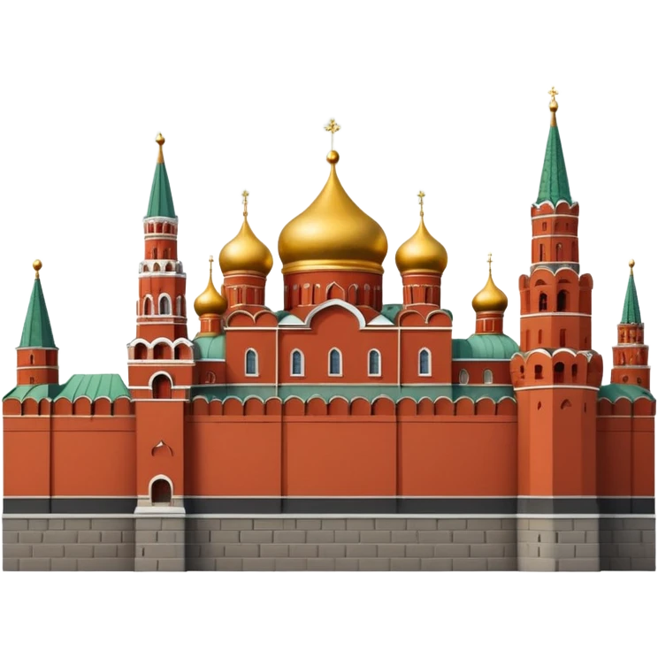 Moscow Kremlin emoji