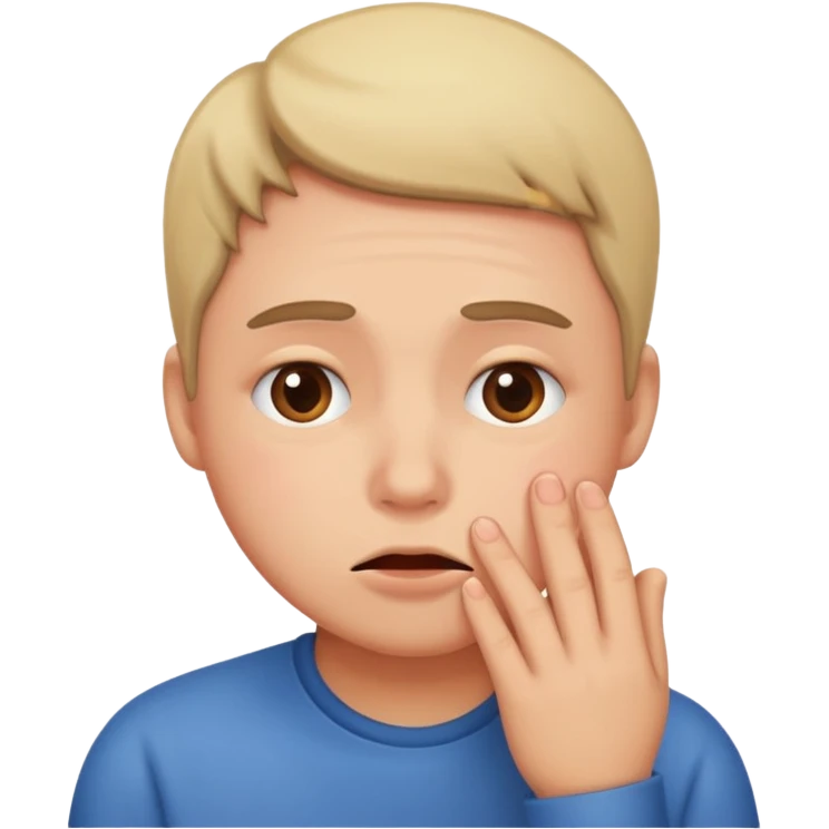 embarrased emoji