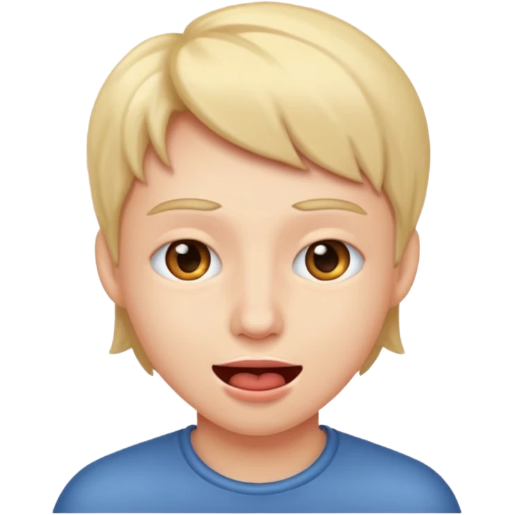 Mewing emoji