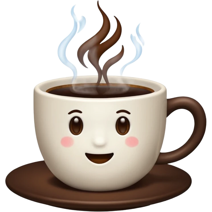  sad coffee emoji