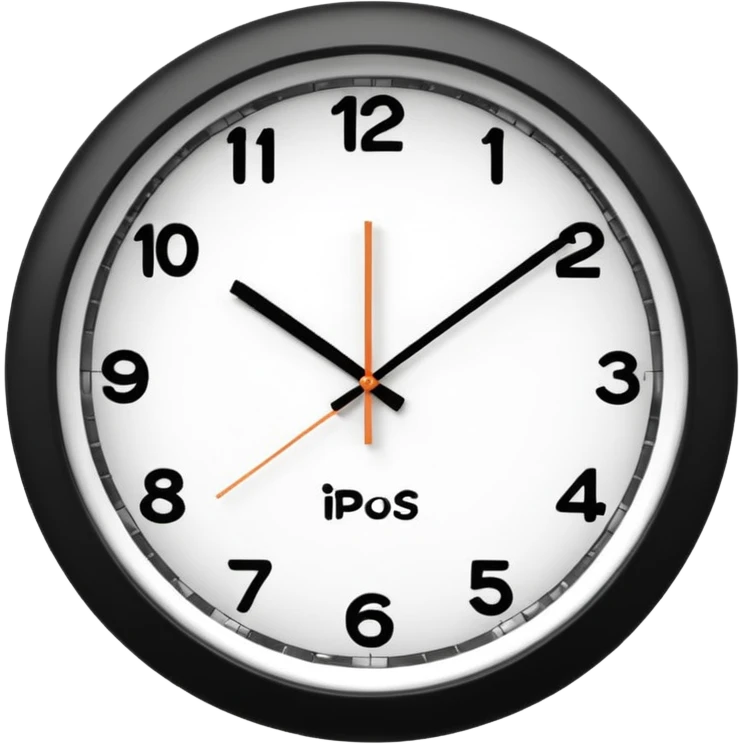 wall clock emoji