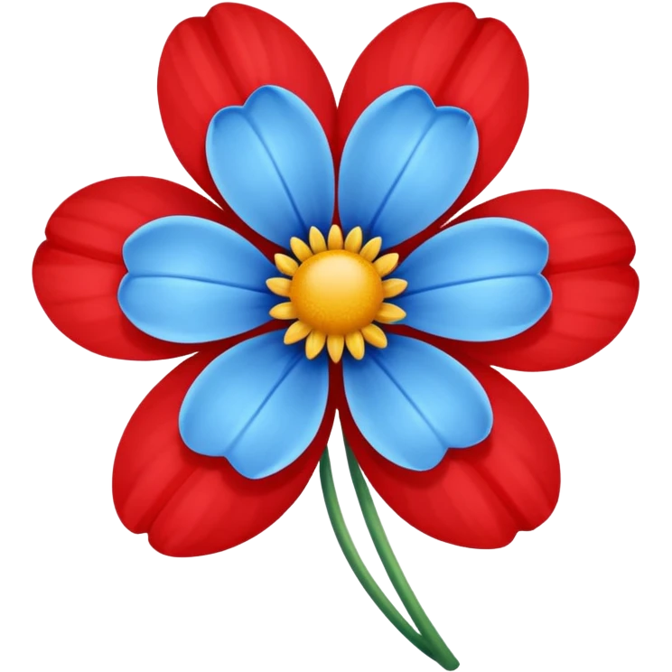 💙❤️‍🔥🌸 emoji