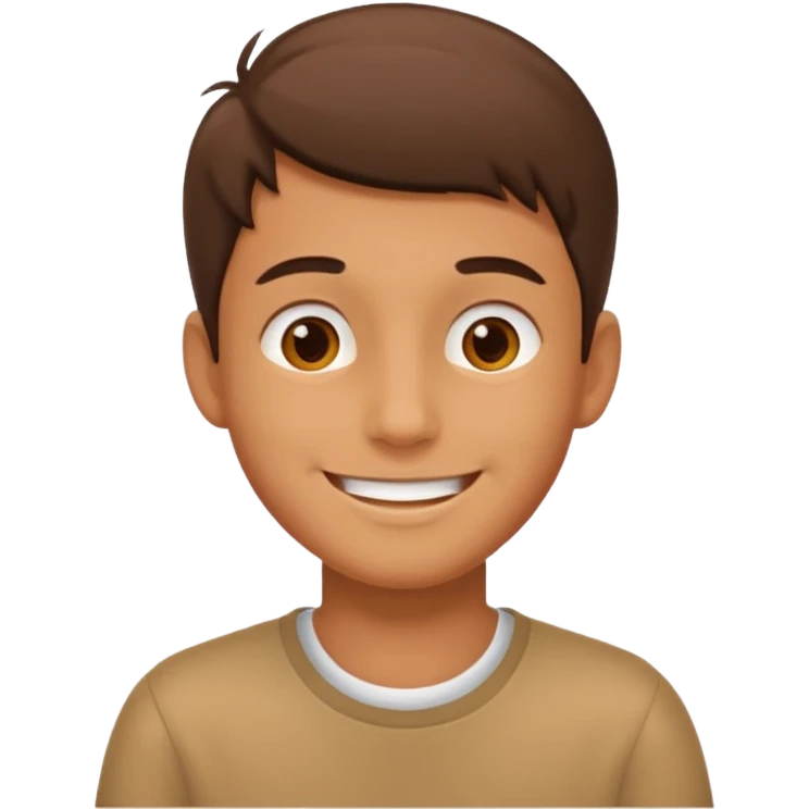 relax boy emoji