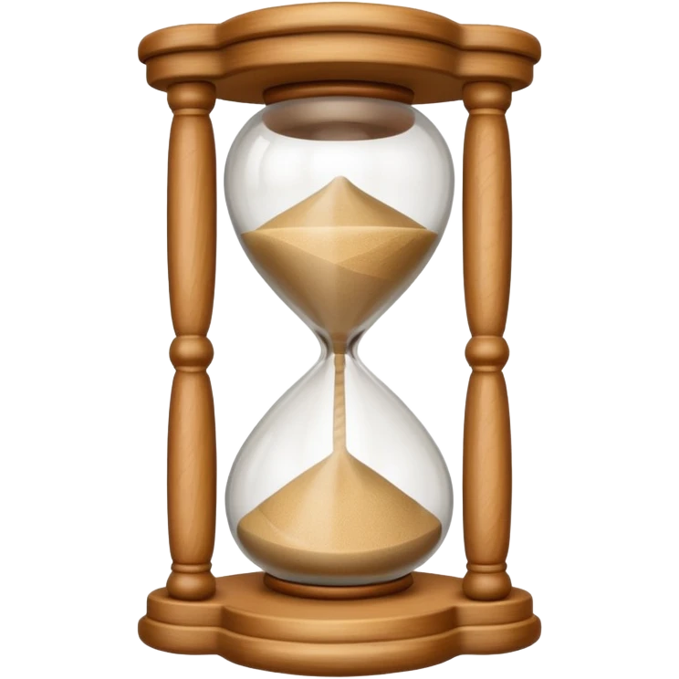 sand timer 3d emoji