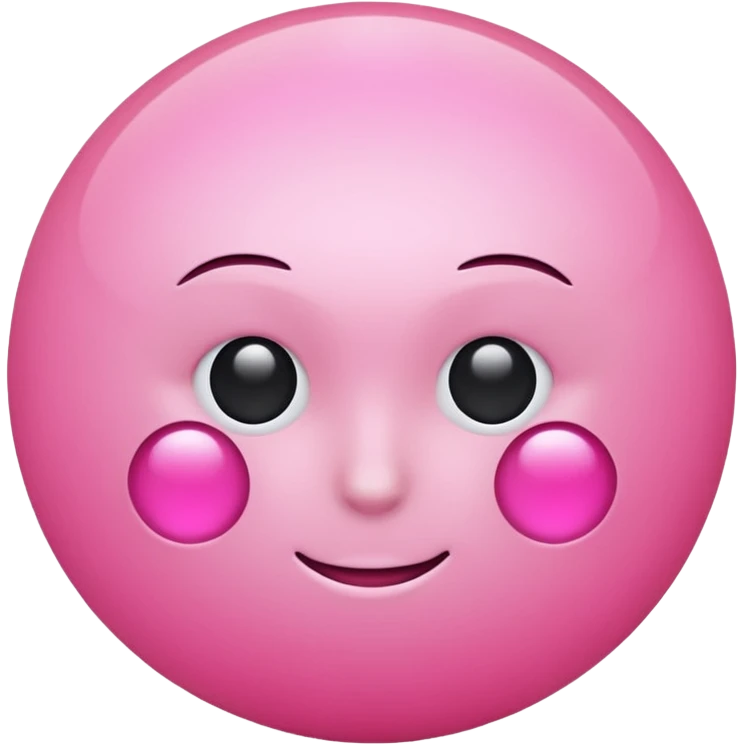 pink sun emoji